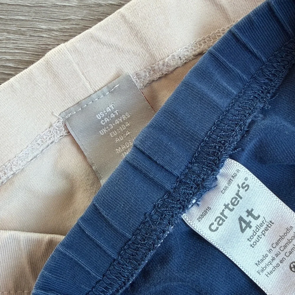 Carter's toddler girls leggings